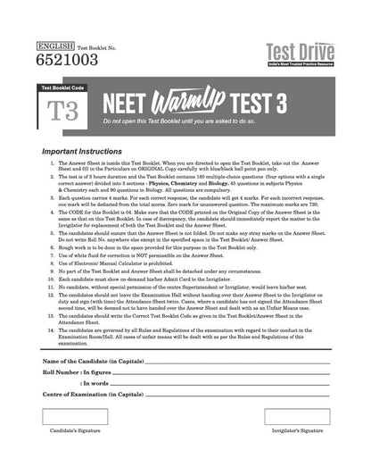 Arihant NEET (UG) 2026-2027 Test Drive 20 Tests, 16 Booklets & 3600 Questions | Physics, Chemistry & Biology | AI-Adaptive Practice with Error Analysis, Smart OMR, Real-Time PYQs & Revision PDF