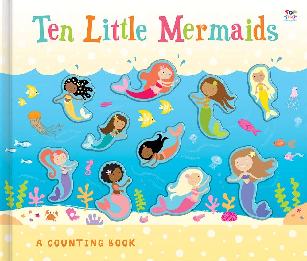 COUNTING TO TEN BOOKS: TEN LITTLE MERMAIDS book cover