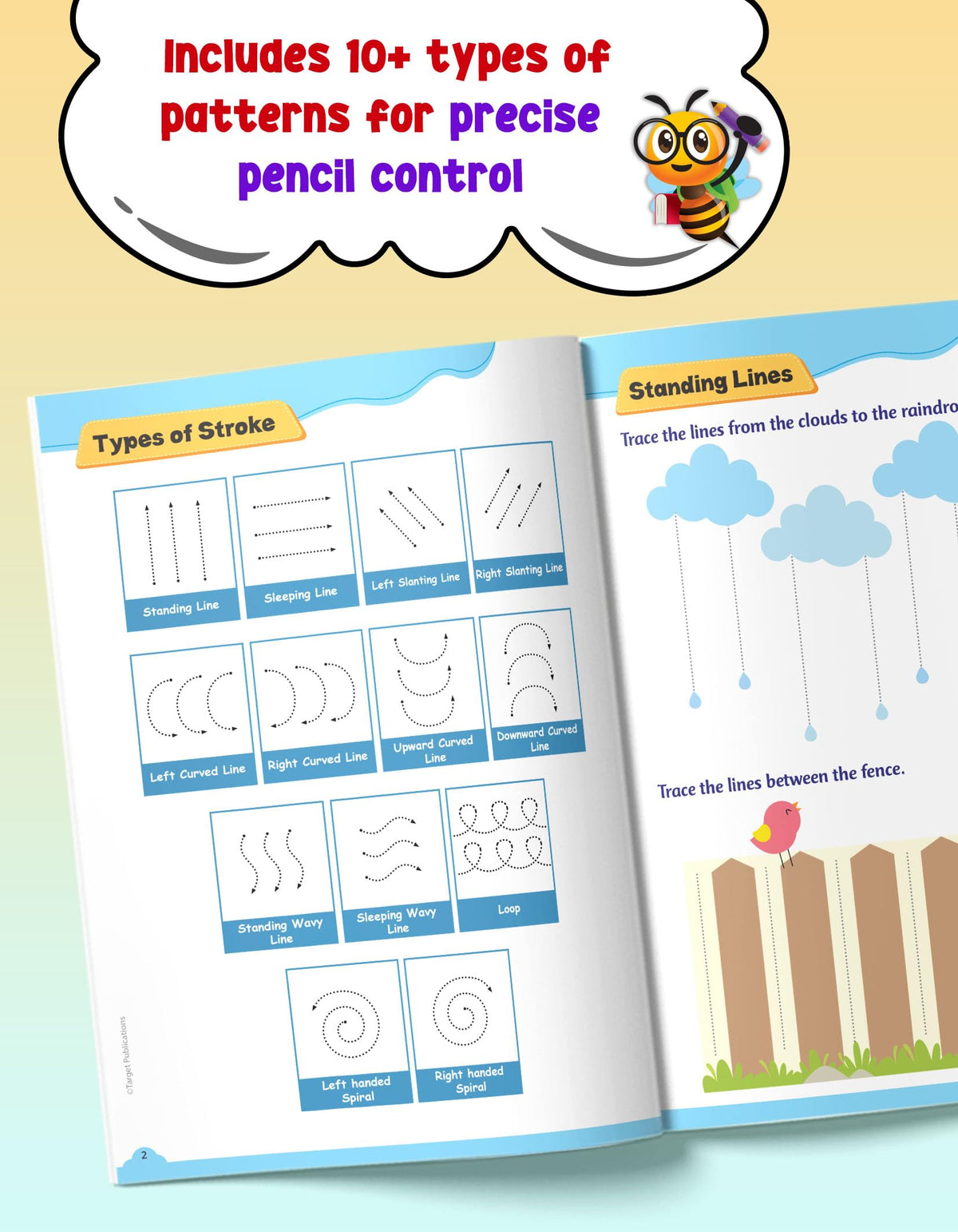 Tracing Books for Kids - 101 Pencil Control Activity Book | Early Learning Tracing Lines & Pattern Writing Activities | Age 2+ Years