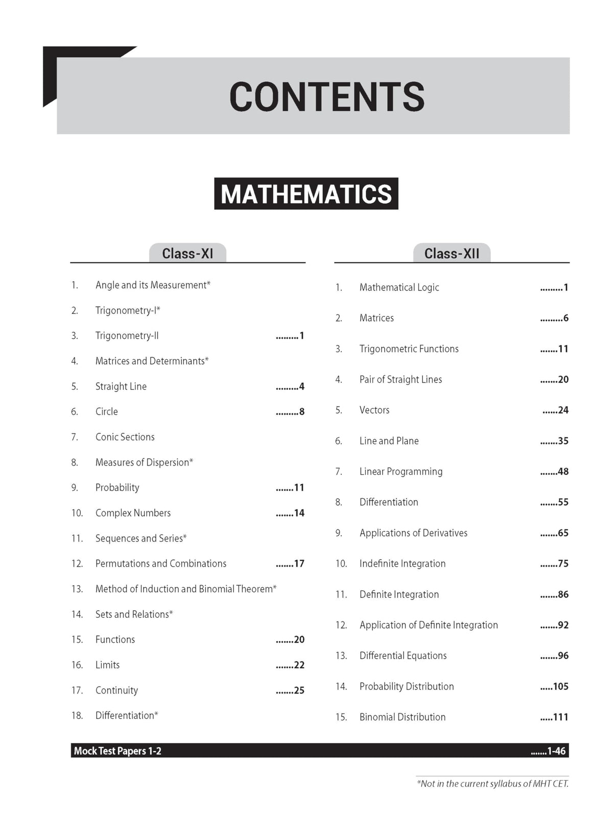MTG 10 Years MHTCET Chapterwise Previous Solved Questions Papers (PYQ Book) For 2026 Exam | MHT CET Mock Test Papers For Physics, Chemistry & Mathematics