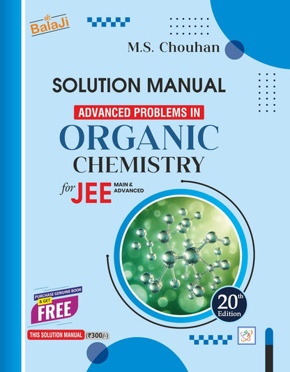 Balaji Advanced Problems in Organic Chemistry for JEE - 20th Edition, 2026