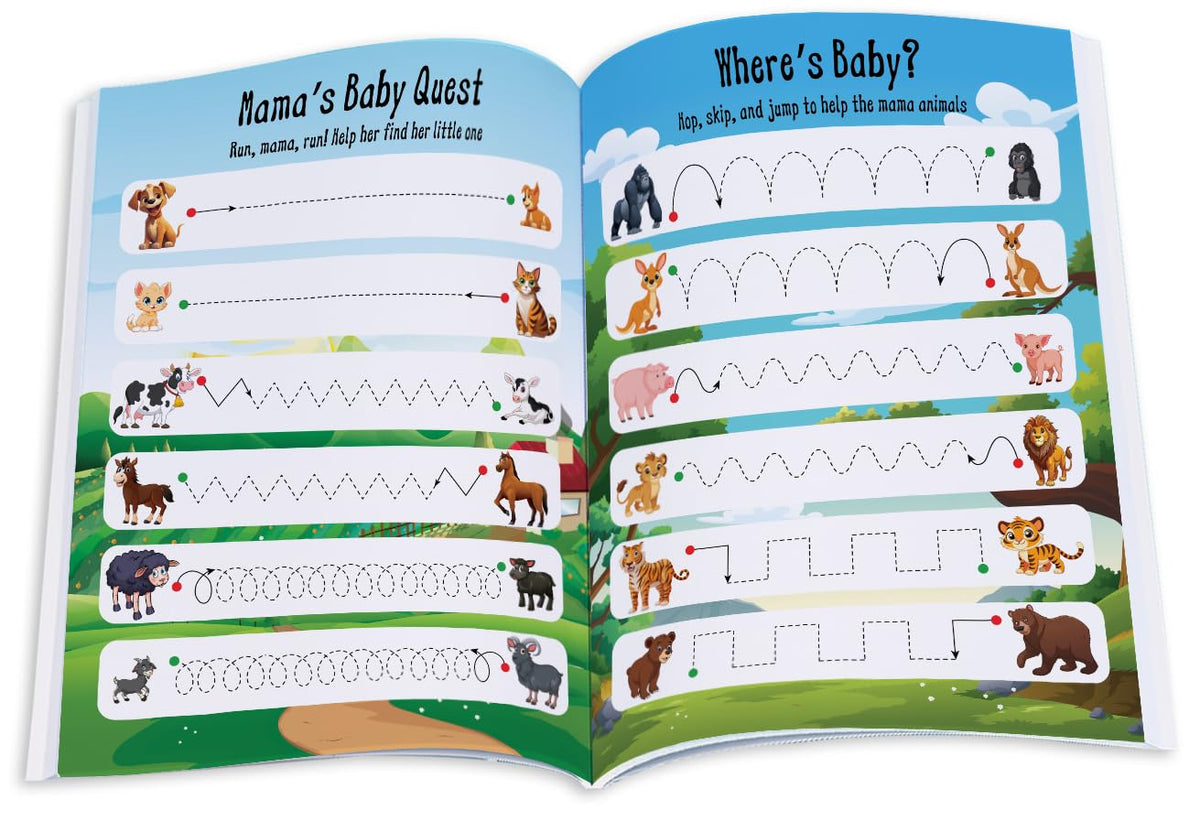 Tracing Book for Kids | Pencil Control Activity Book for Kids | Premium Quality Early Learning Tracing Lines & Pattern Writing Activities | Ages: 2 - 5 Years