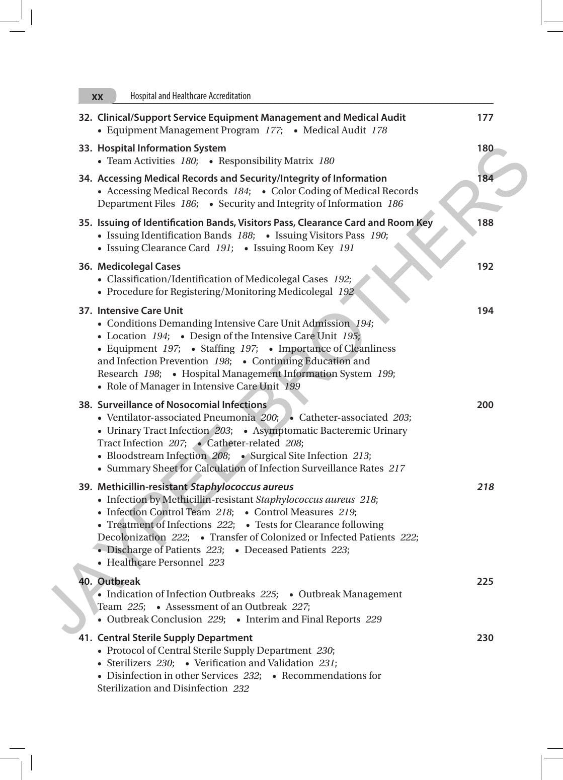 Hospital and Healthcare: Accreditation