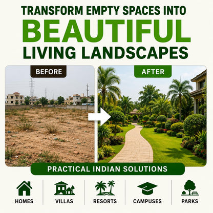 Landscaping in India: Garden Design, Plant Selection, Palm Trees & Sustainable Gardening Guide Dinesh Chandra Rawat (Landscaping Expertise)