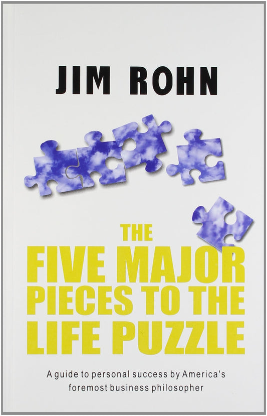 The Five Major Pieces To The Life Puzzle by Jim Rohn book cover