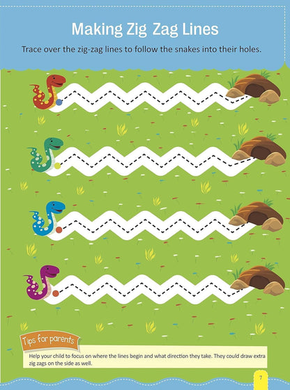 My First Pencil Control Activity Book: Pre-Writing Practice for Kids (Pattern Writing) | Letters, Shapes & Patterns and Lines | Early Learning Tracing Lines & Pattern Writing Activities | Best Selling Writing Book in India for Children; 3+ Ages