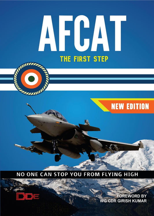 AFCAT Book 2027 : The First Step Guide | For Flying, Technical & Ground Duty Branch | Complete Study Notes and Theory | Covers English, GK, Maths and ... MCQs and Model Test Papers | Latest Edition