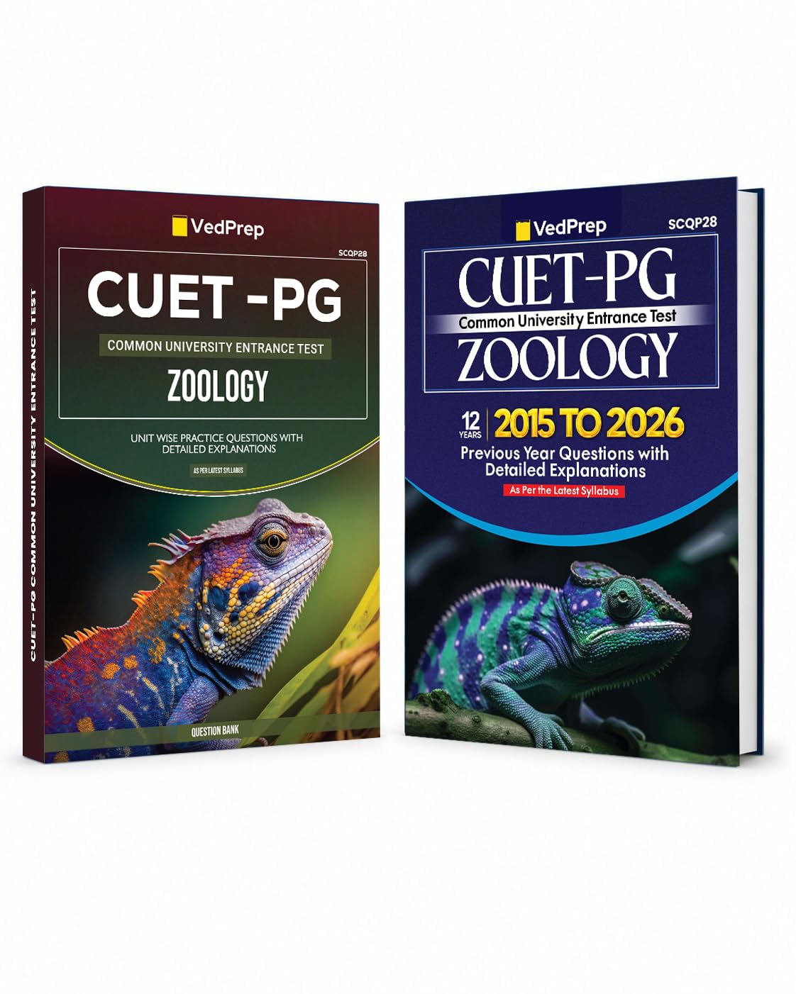 VedPrep CUET PG Zoology PYQS 2015-2026, Previous Year Questions with Solutions, Practice Exercise with solutions (2 Books)