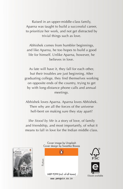 She Stood By Me: From the Bestselling Author of The Right Guy | A Modern Indian Romance About Love, Distance And Destiny | Emotional, Honest And Deeply Relatable