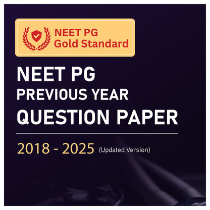 NEET PG NBE Solved Question Papers & PYQs with Expert Explanations, Solutions Printed Book