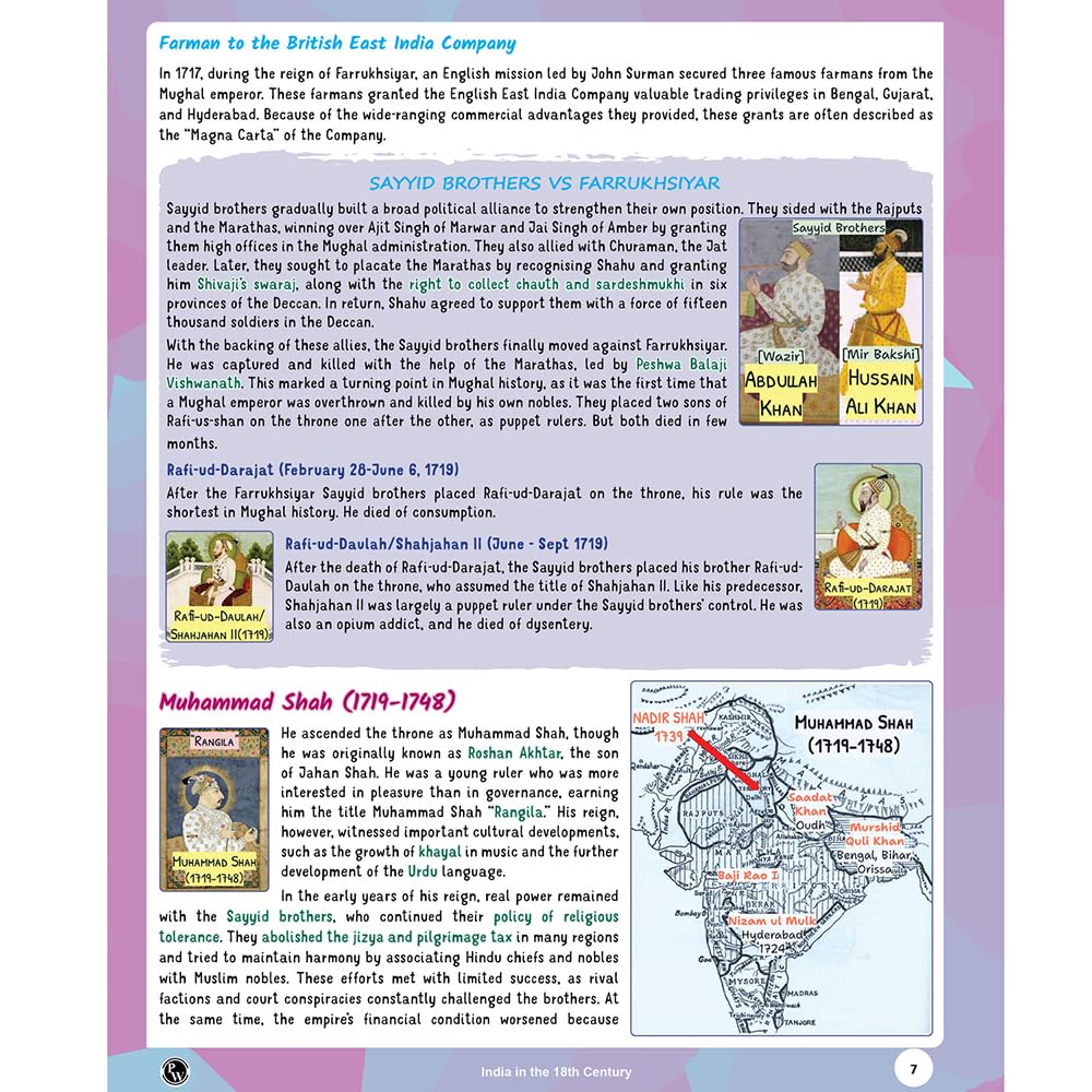 PW UPSC Ancient & Medieval Indian History & Modern India Handwritten Notes By Abhishek Srivastava Combo Set of 2 Books | PYQs, Maps, Timelines & Exam Oriented Notes| Ideal for UPSC & State PSC Exams
