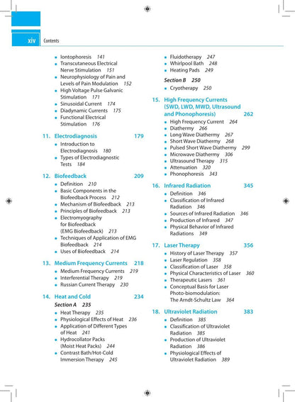 Electrotherapy Simplified, 4/E for BPT, Physiotherapy Students and MPT Entrance Aspirants | Diagrams, Clinical Photographs, 505 Solved MCQs and New Chapters on Recent Advances: 1