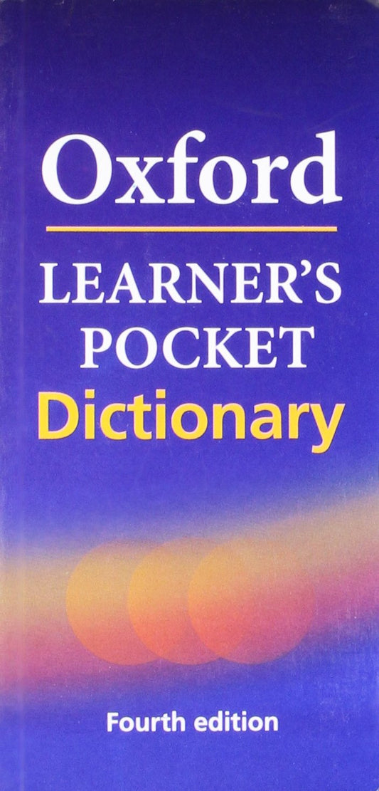 OXFORD LEARNER'S POCKET ENGLISH DICTIONARY,4E
