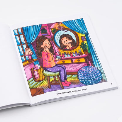 Living My Best Life – A Cozy Coloring Book for Adults & Teens ,Relaxing Cozy Girl Moments, Positive Illustrations & Stress-Free Coloring (Cozy Series)