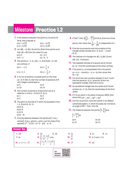 Arihant Skills in Mathematics Coordinate Geometry for JEE Main & Advanced 2026-2027 | Theory, Practice Milestones & PYQ Scanners | Ideal for IIT JEE Aspirants by Dr. SK Goyal
