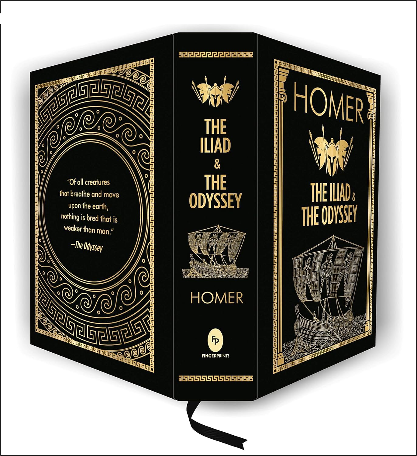 HOMER: The Iliad & the Odyssey (Deluxe Hardbound Edition)