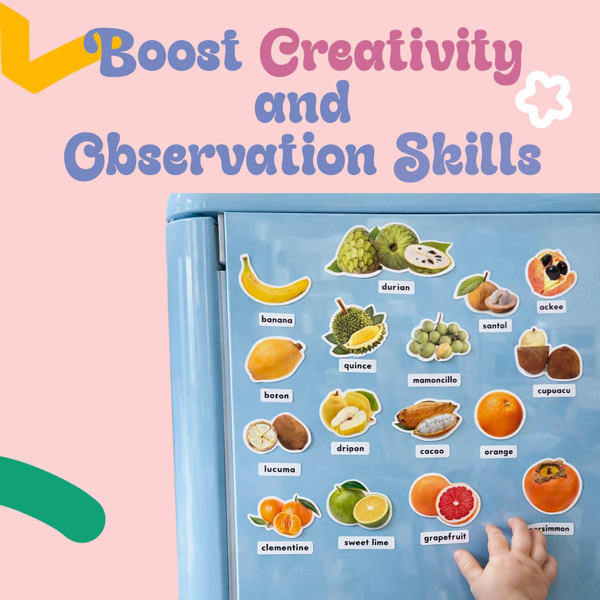 Pegasus 400+ Ultimate Stickers Book for Children - Fruits and Vegetables for 3+ Years Kids | Stickers for Classroom Activity