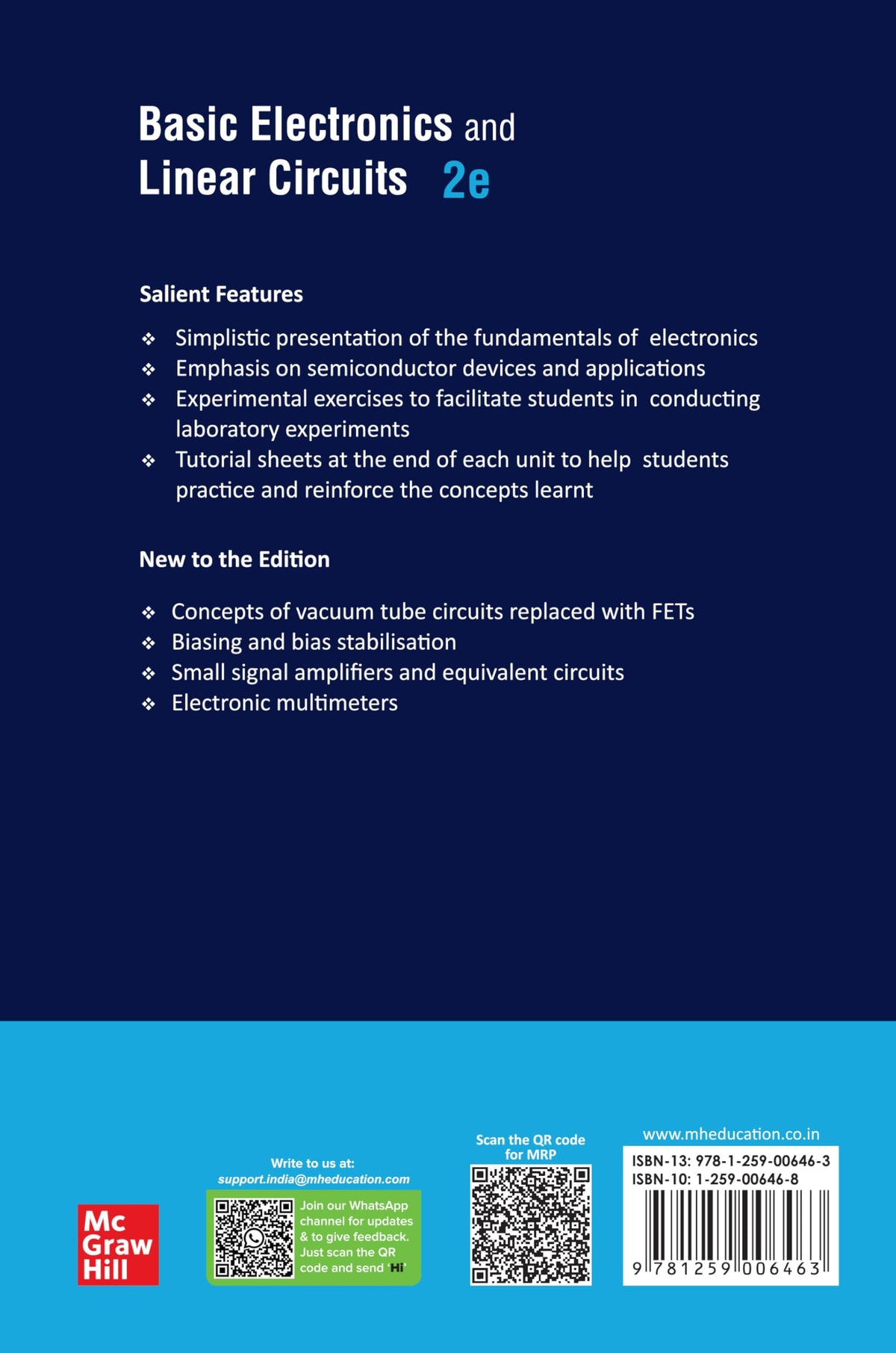 Basic Electronics and Linear Circuits | 2nd Edition