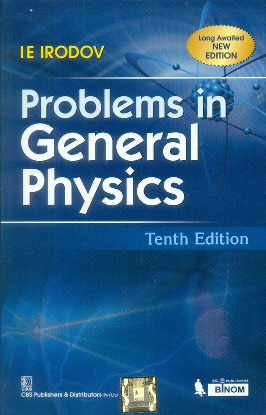 Problems In General Physics  10Ed (Pb 2019) by Irodov I. E (Author) book cover