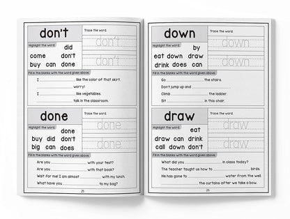201 Sight Words and Sentences: Activity Book for Children | 800+ Sentences to Read and Practice | Ages 5–8 | 5+ Hours of Learning and Fun