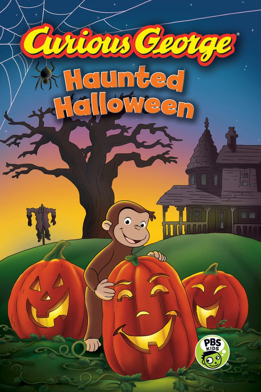 CURIOUS GEORGE HAUNTED HALLOWEEN (CGTV READER) book cover