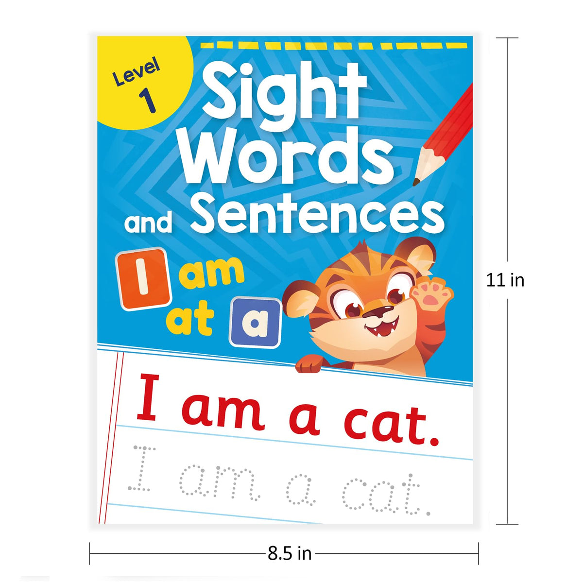 Sight Words and Sentences-Level 1: Practice Workbook of the Most Common Sight Words | Engaging Activities to Learn High-Frequency Words and Build Reading Fluency & Vocabulary for Preschool Kids I Ages 3+ [Select Learning]