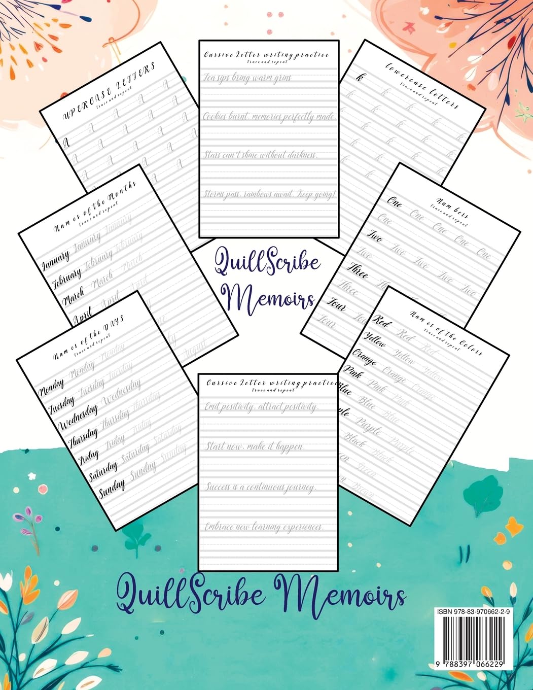 Calligraphy Book for Beginners: Practice Workbook with Guide - Basic Techniques, Hand Lettering and Projects for Learning to Letter