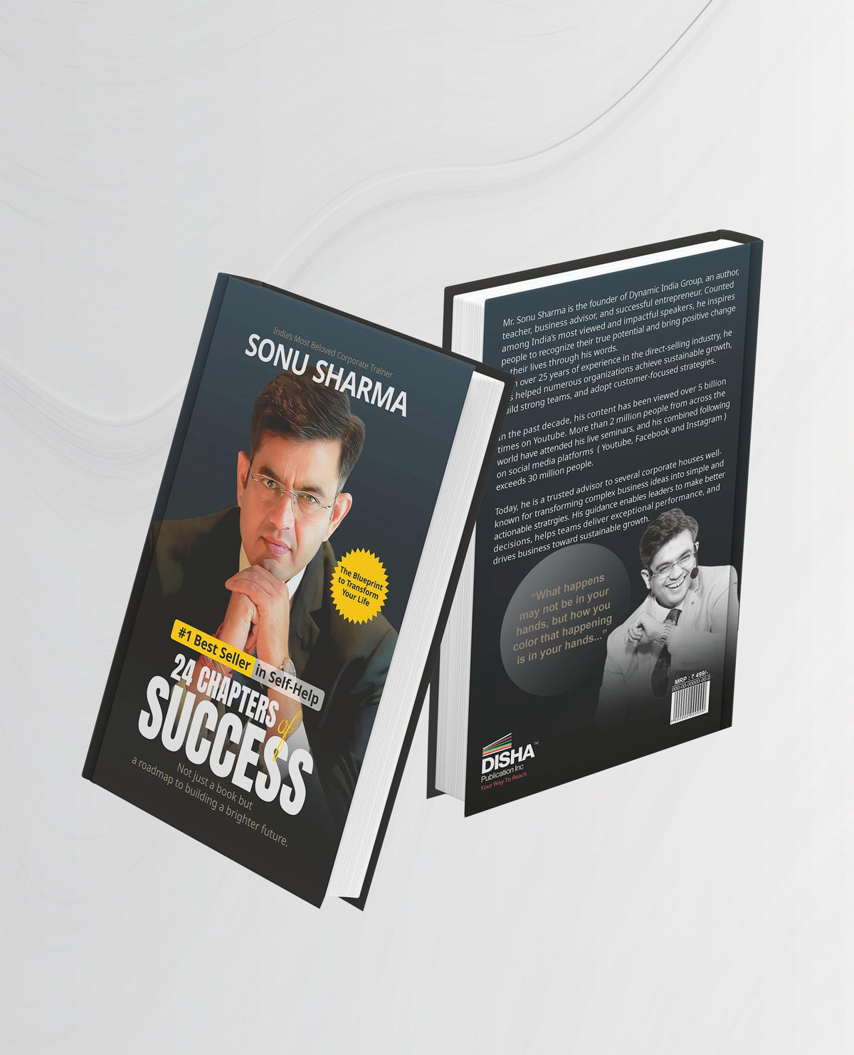 Disha 24 Chapters of Success by Sonu Sharma English Edition | Self Help & Motivation Book on Success, Mindset, Habits, Wealth, Leadership, Health & Personal Growth
