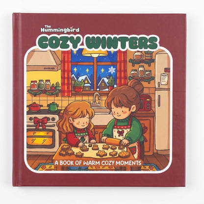 Cozy Winters: A Stress-Relieving Coloring Book for Adults & Kids with Christmas Vibes, Snowy Scenes & Winter Moments