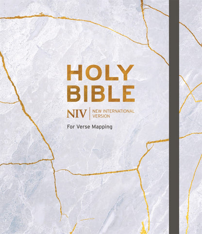 NIV BIBLE FOR JOURNALLING AND VERSE-MAPPING: GREY