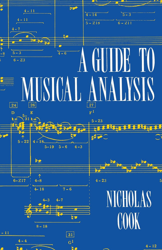 A Guide to Musical Analysis by N. Cook (Author) book cover