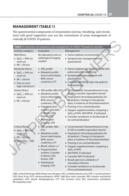 CMC Vellore Handbook of Emergency Medicine, 3/E for PG Medical Students, Intensivists and Emergency Physicians | Complete ED Protocols with Trauma, Toxicology and Procedures | Critical Care
