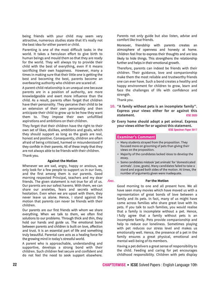 Arihant ICSE Question Bank Class 10 English Language Paper I For Board Exam 2027 | CChapterwise PYQs & Solved Papers | 18 Years Previous Year Questions (2026–2009) | Sample Papers & Detailed Answers