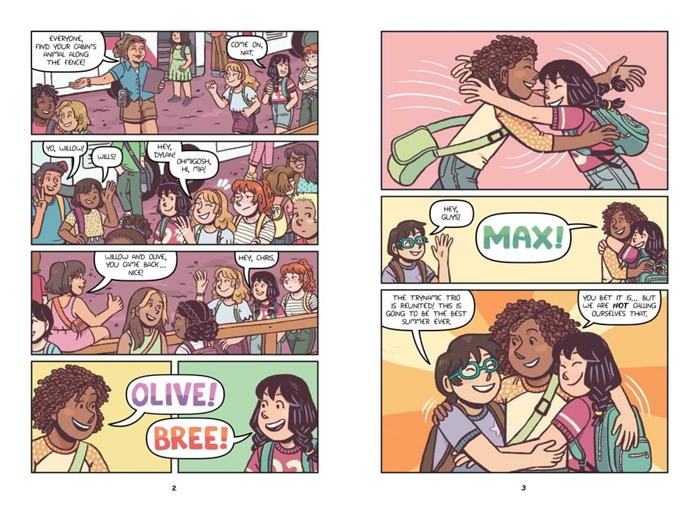 Stuck: A Graphic Novel from the World of Click, by Kayla Miller, about Friendship and Growth at Summer Camp: 7