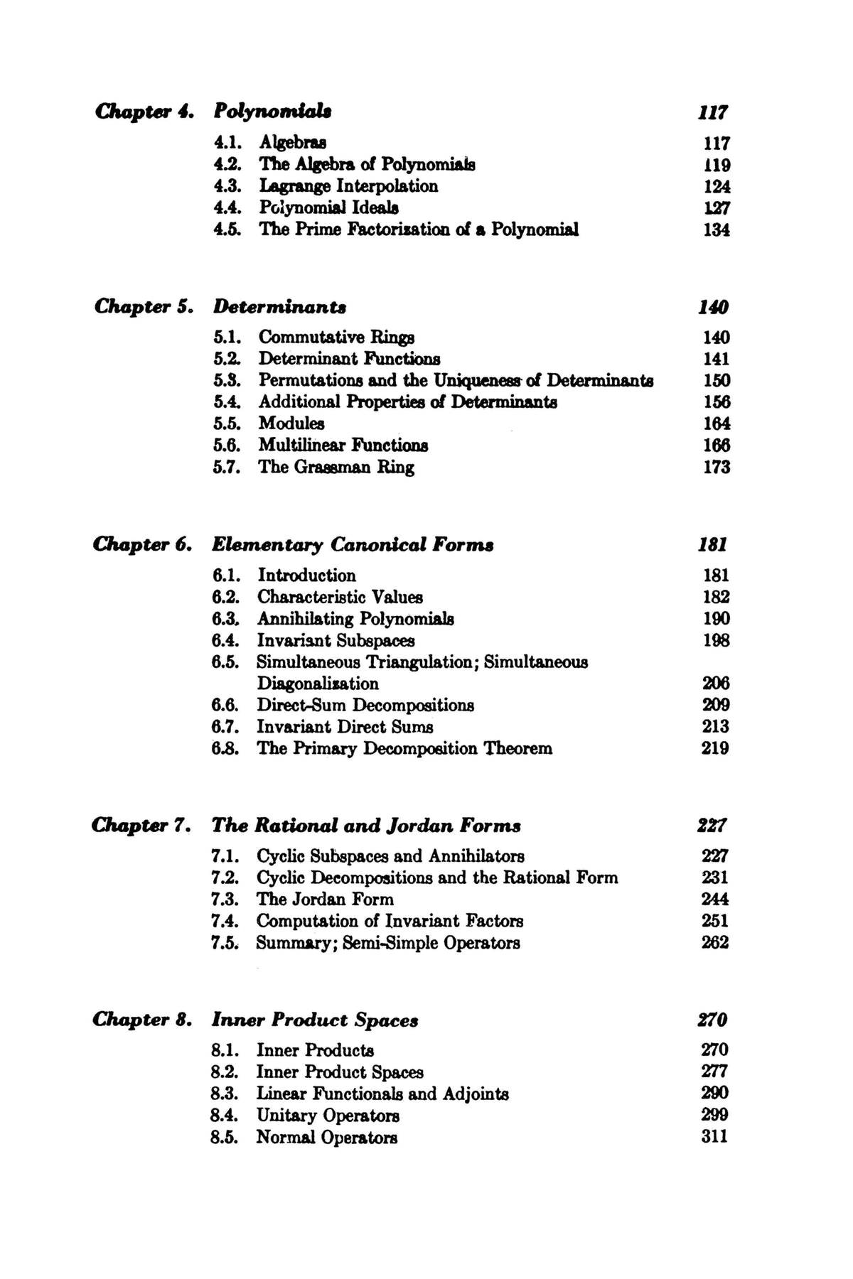 Linear Algebra 2e