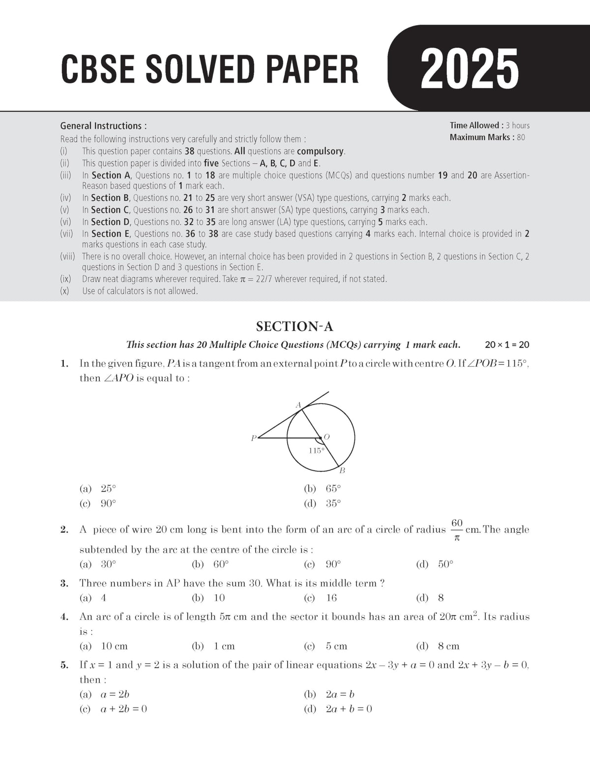 MTG CBSE Class 10 Chapterwise Question Bank Class 10 Mathematics Standard For 2027 Board Exam | Based on Latest CBSE Syllabus with 1500+ Questions