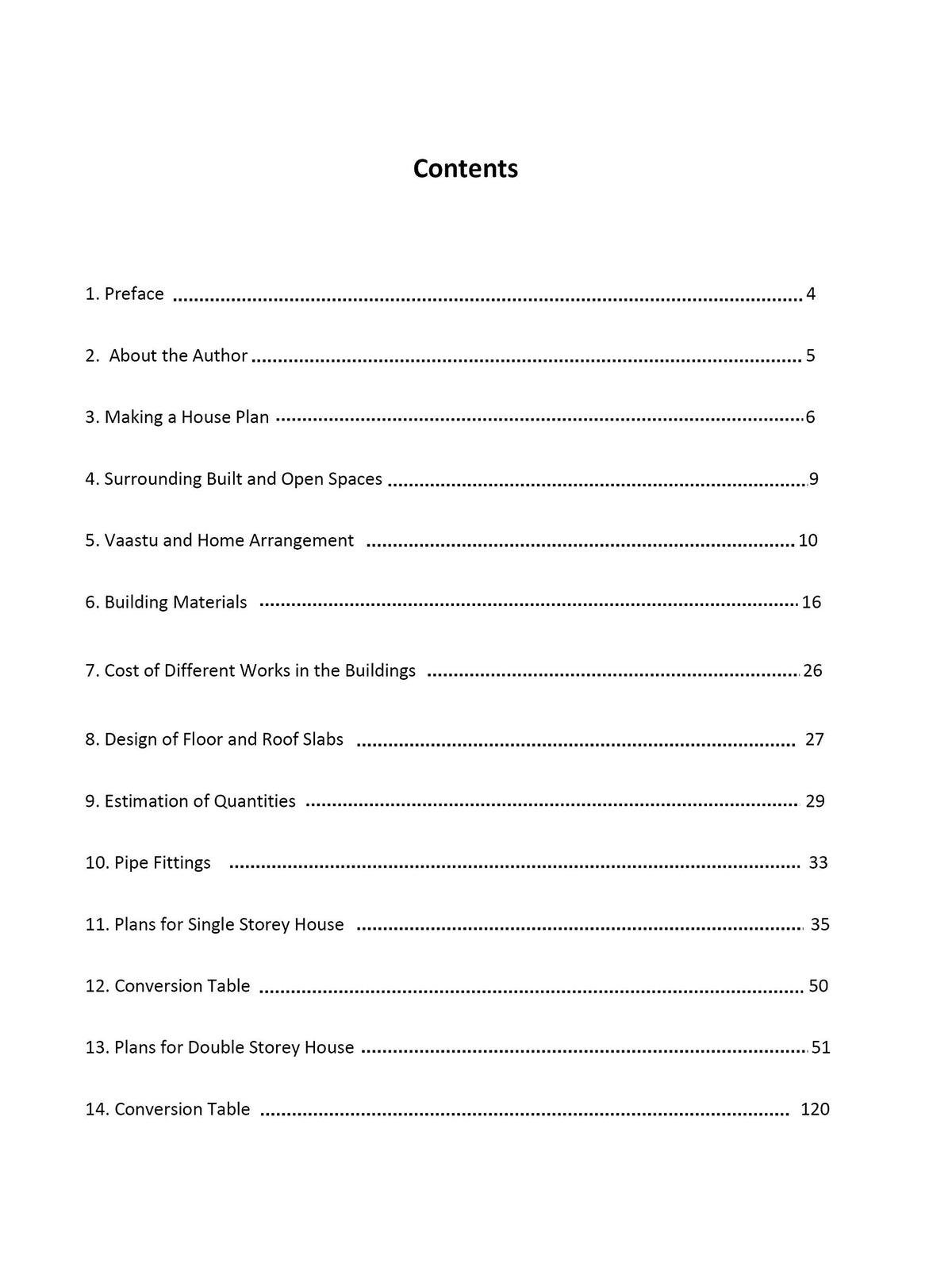 Book of House Plans and Elevations