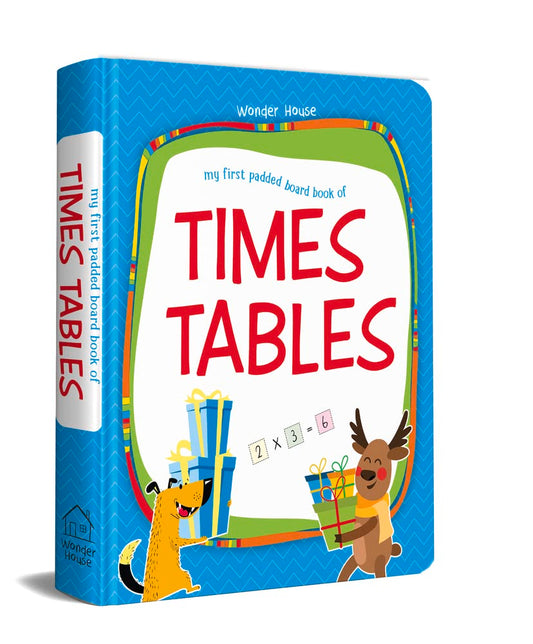 My First Padded Board Books of Times Table: Multiplication Tables From 1 - 20 book cover