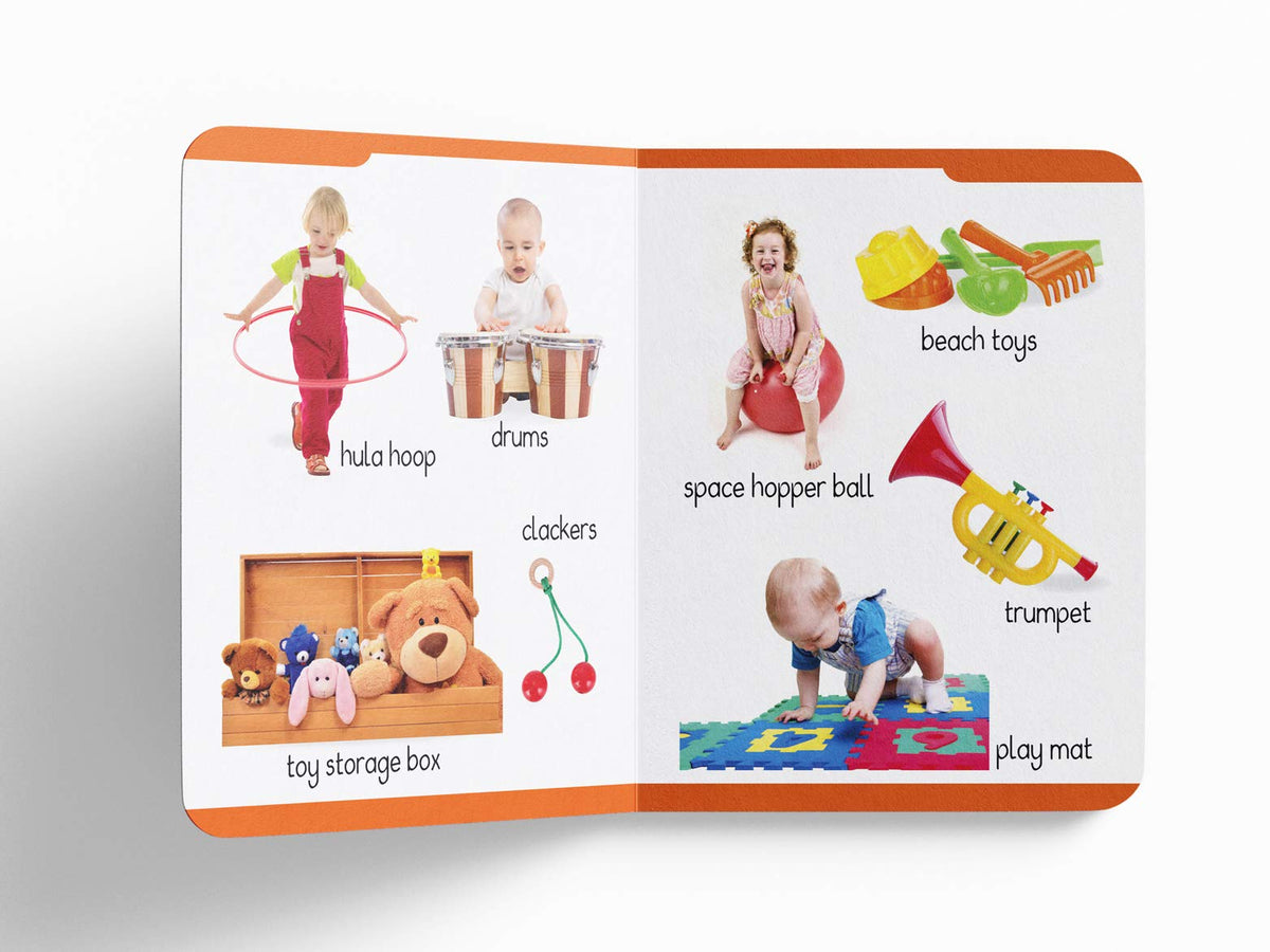 My First Padded Book Of Baby Objects For Kids | Ages 0–5 Years | Early Learning | Everyday Baby Items | Padded Board Book | Vocabulary Building | Toddlers & Preschoolers | Latest Edition