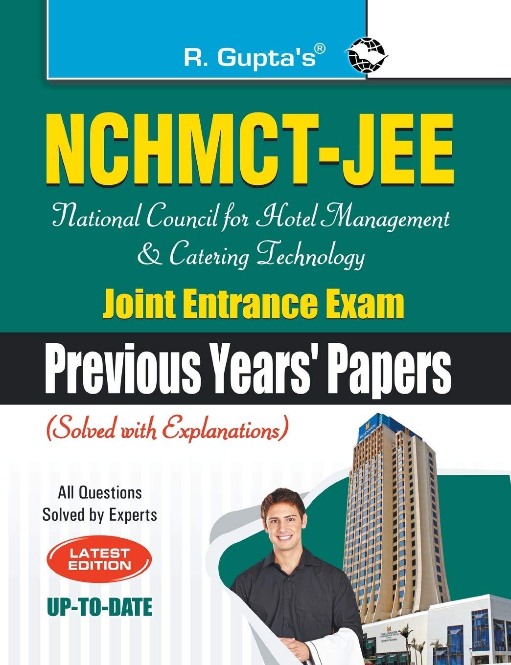 NCHMCT-JEE (National Council for Hotel Management and Catering Technology) Joint Entrance Exam (Previous Years Papers - Solved) by RPH Editorial Board (Author) book cover