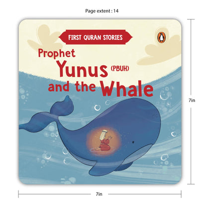 First Quran Stories: Prophet Yunus (PBUH) and the Whale: An Illustrated Story Book for Kids About Prophet | Inspirational Islamic Story | Teaches About Faith, Prayer & Mercy I Ages 5+ [Select Learning]