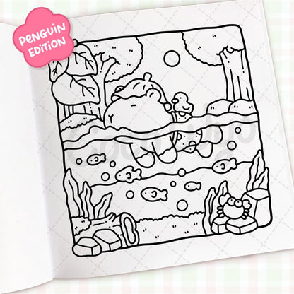Cozy Capybara: A relaxing, comfy colouring book from the international Number One bestselling author (Coco Wyo)