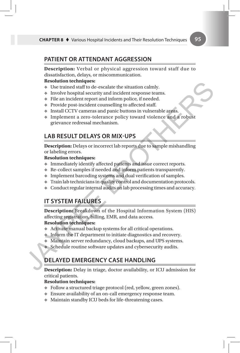 Hospital Administration & Management, 4/E for BHA, MHA and MBA Healthcare Students | AI in Healthcare, Hospital Operations, Crisis Management and Support Services Handbook