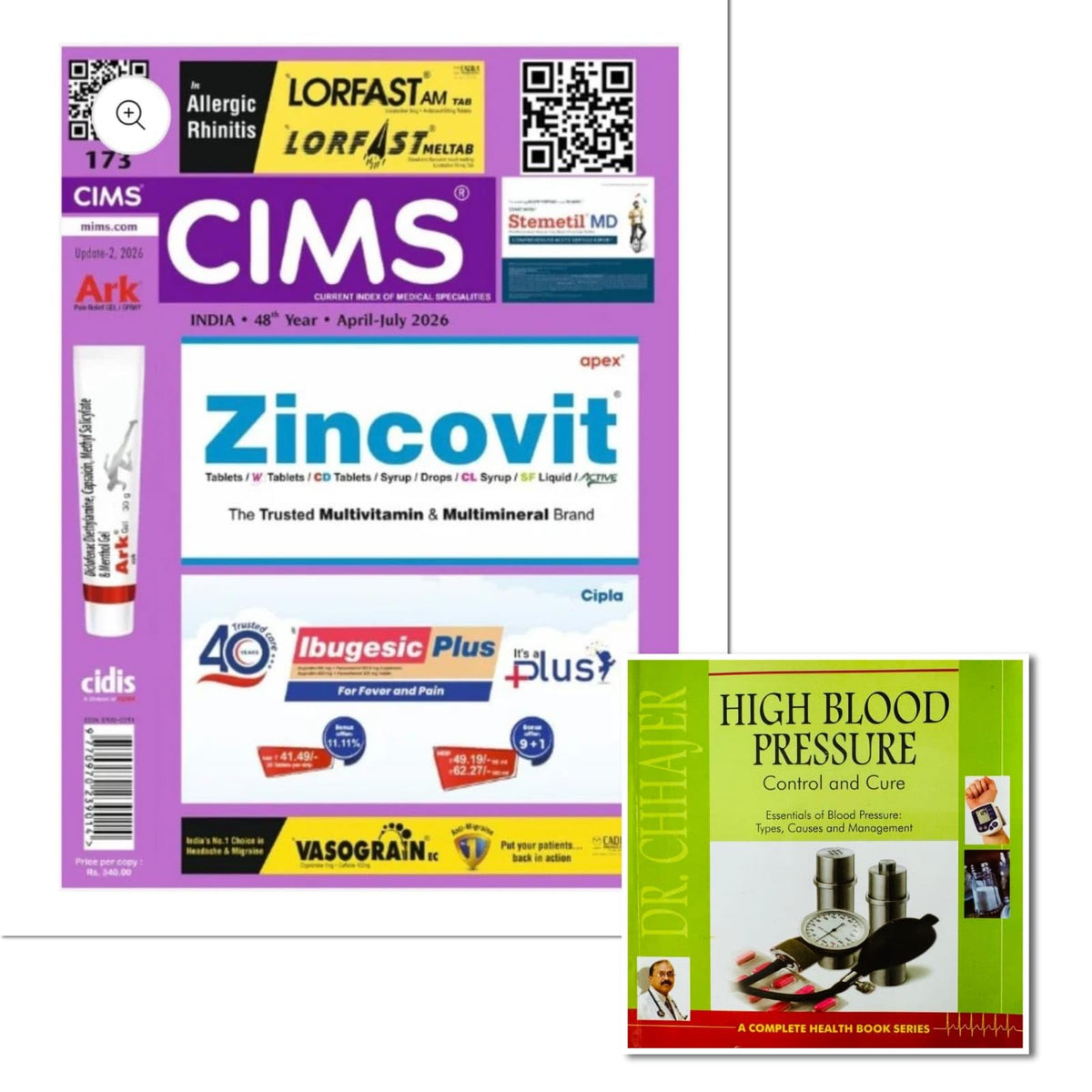 CIMS (APRIL-JULY 2026) SET OF 2 BOOKS