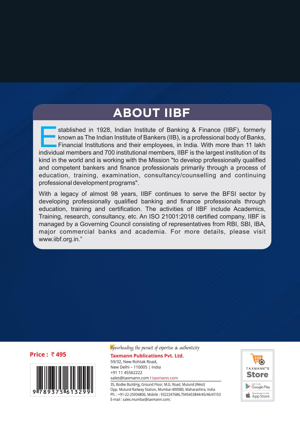 IIBF X Taxmann's Banking & Finance Yearbook 2026 – Authoritative Annual Reference that Contextualises Regulatory | Policy | Sectoral Developments Across India's BFSI Ecosystem