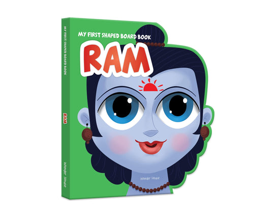 My First Shaped Board Book: Illustrated Ram Hindu Mythology Book for Kids Age 2+ book cover