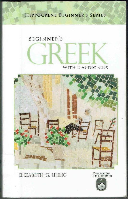 Beginners Greek with 2 Audio CDs (Hippocrene Beginners) book cover