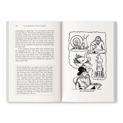 The Incredible History of India's Geography: Bestselling Children’s History | Full of Trivia and Fun Facts | Black and White Illustrations | Ages 12 +