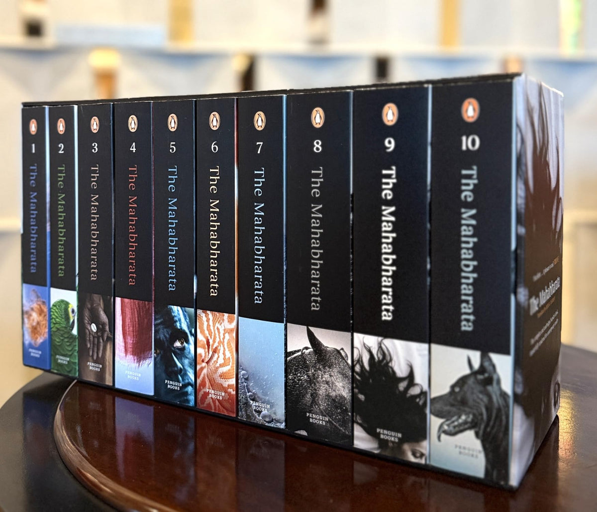 The Mahabharata (Box Set of 10): Bestselling Bibek Debroy Translation of India’s Greatest Mythology Classic | Complete Unabridged Epic of the Pandavas and Kauravas