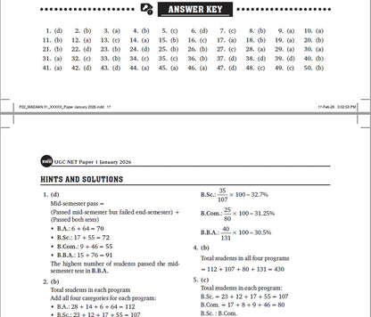Pearson'26 NTA UGC NET SET,JRF Paper 1 Previous Years' Solved Papers-2014 to 2026 (Teaching & Research Aptitude)|January 2026 & June 2025 Solved paper